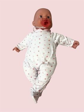 Berenguer 18 inch Baby Doll  Soft Body Doll Semi Realistic 4 Outfits  & Pacifier